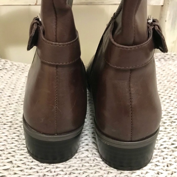 Ralph Lauren Madisen Monogram Leather Riding Boot - Picture 11 of 16